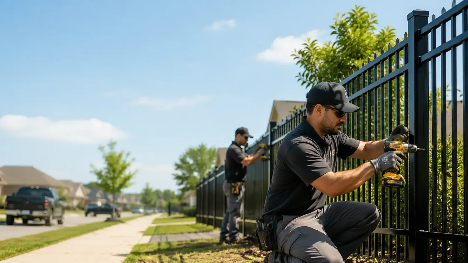 Metal Fence Installation in Arcadia, WI